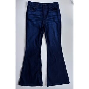 MONFRERE‎ Hendrix Super Flare Jeans Mens 34 Indigo Blue Bell Bottoms
